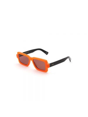 Pomarańczowe okulary przeciwsłoneczne Retrosuperfuture