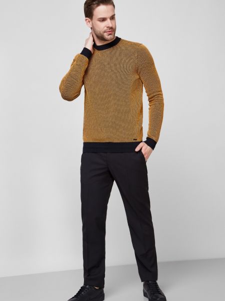 Пуловер Hugo желтый