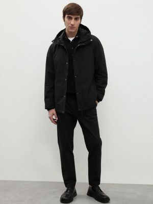 Утепленная демисезонная куртка Finn Flare черная
