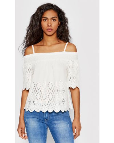 Bluse Pepe Jeans weiß
