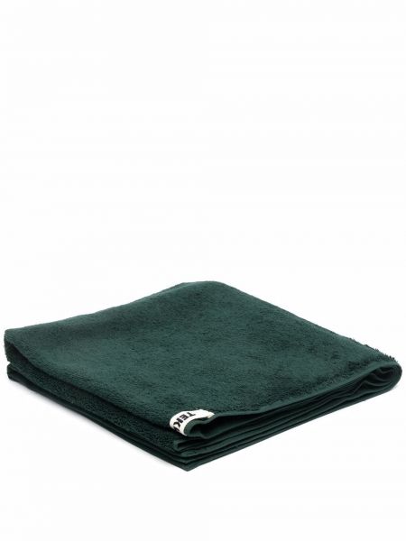 Памучен халат Tekla зелено