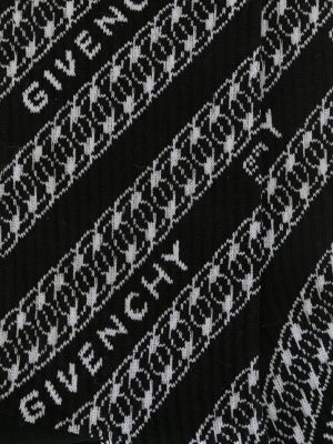 Calcetines de tejido jacquard Givenchy negro