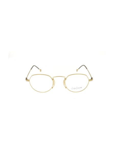 Gafas elegantes Yohji Yamamoto amarillo