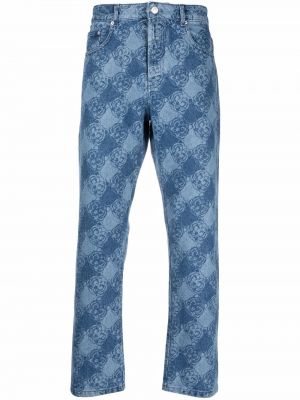 Trykt skinny jeans Kenzo blå