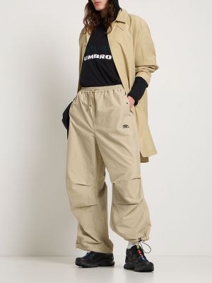 Oversized bavlněné kalhoty Umbro khaki