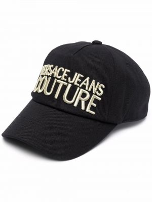 Brodert cap Versace Jeans Couture svart