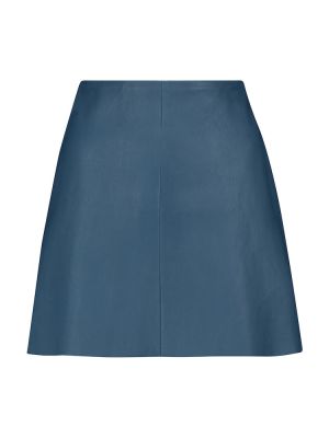 Kožená sukňa Stouls modrá