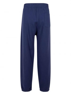 Pantalon de joggings avec applique Supreme bleu
