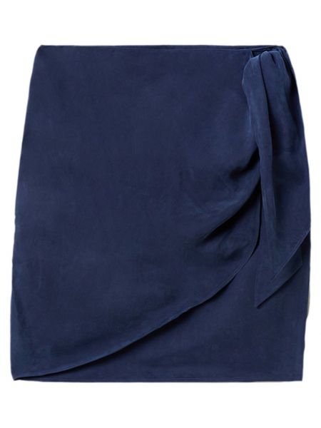 Mini spódniczka Stefanel niebieska