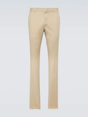 Pantalones chinos de algodón Zegna beige