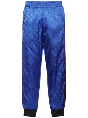 Nylonové teplákové nohavice Moncler Genius modrá