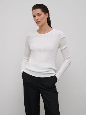 Пуловер Rære By Lorena Rae бяло