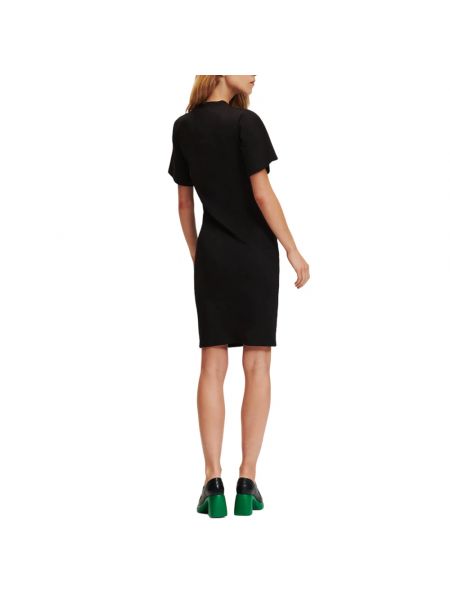 Mini vestido Karl Lagerfeld negro