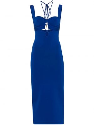 Dlouhé šaty Galvan London modré