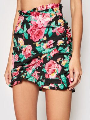 Slim fit mini sukně For Love & Lemons - černá