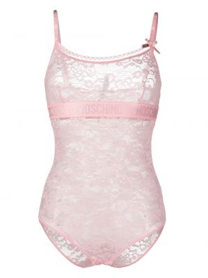 Blonder floral body Moschino rosa