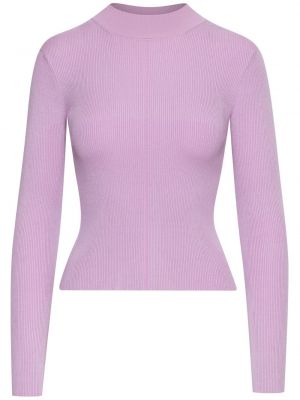 Пуловер Oscar De La Renta виолетово
