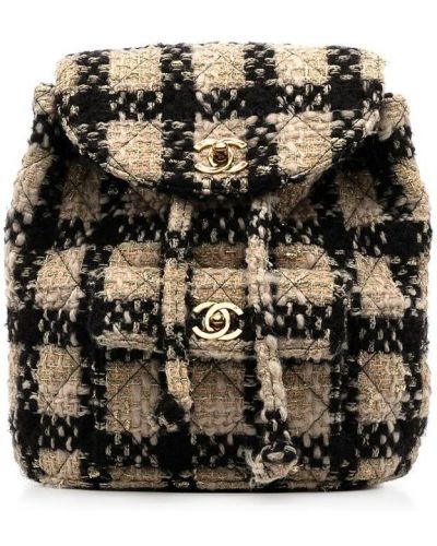Tweed rucksack Chanel Pre-owned
