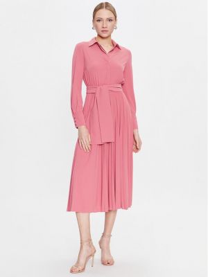 Φόρεμα σε στυλ πουκάμισο Marella ροζ