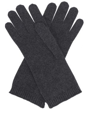 Кашемировые перчатки Brunello Cucinelli серые
