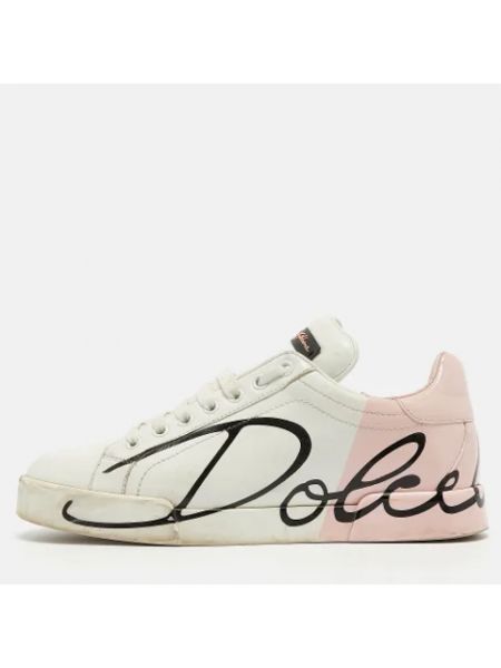 Leder sneaker Dolce & Gabbana Pre-owned