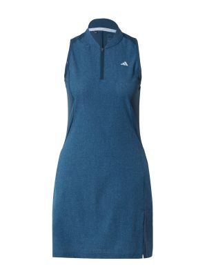 Меланж спортна рокля Adidas Golf синьо