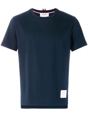 Voľná košeľa Thom Browne modrá