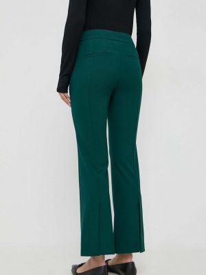 Kalhoty s vysokým pasem Marella zelené