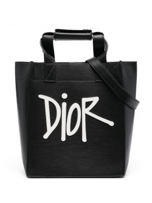 Borsa shopper Christian Dior nero