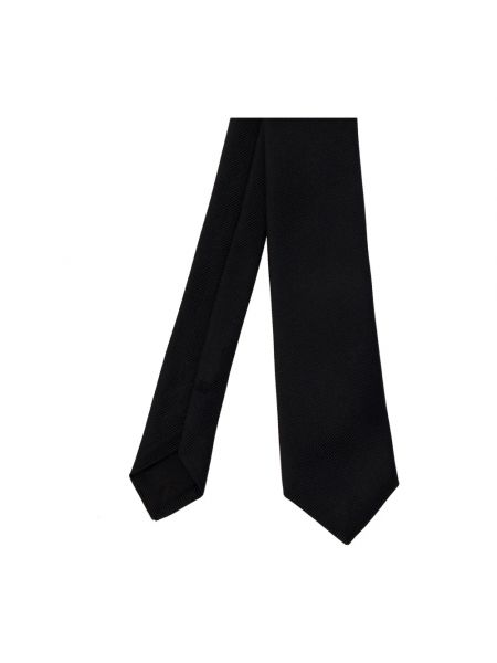 Krawat Saint Laurent czarny