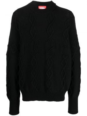 Пуловер 032c черно