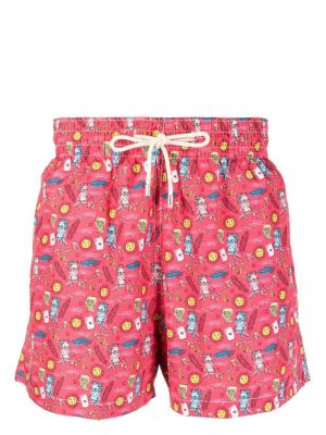 Trykt shorts Arrels Barcelona rosa