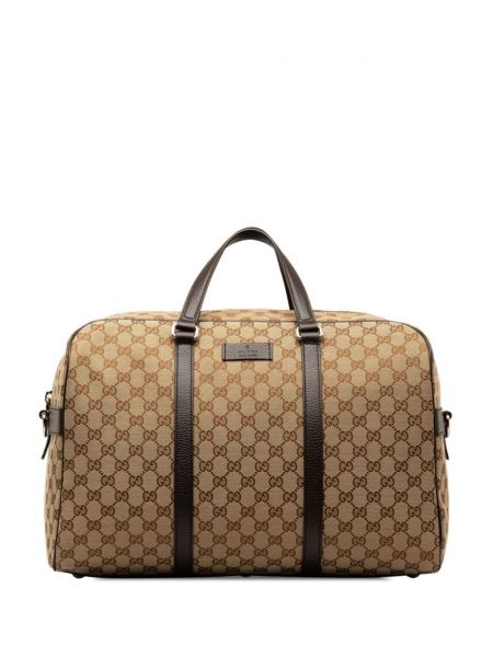 Пътна чанта Gucci Pre-owned кафяво