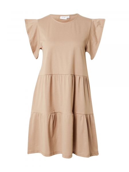 Robe droite Vila beige