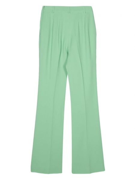 Krepové kalhoty Ermanno Scervino zelené