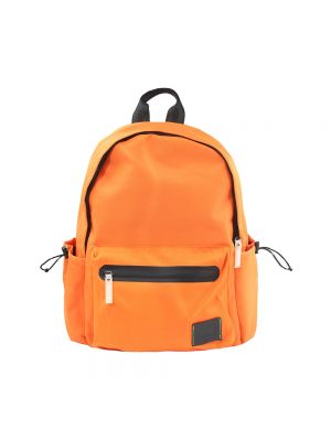Plecak z poliestru z kieszeniami Msgm - pomarańczowy