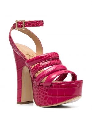 Sandały na platformie Vivienne Westwood różowe