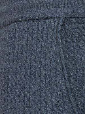 Pantaloni in viscosa in maglia Weworewhat grigio