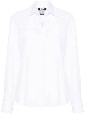 Риза с копчета Dkny бяло