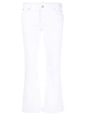 Spodnie Dsquared2 białe