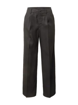 Широки панталони тип „марлен“ Gap черно