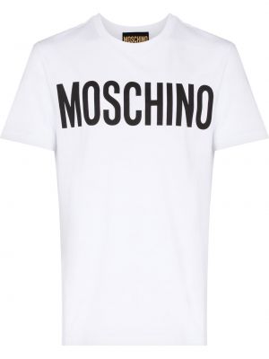 T-shirt Moschino hvid