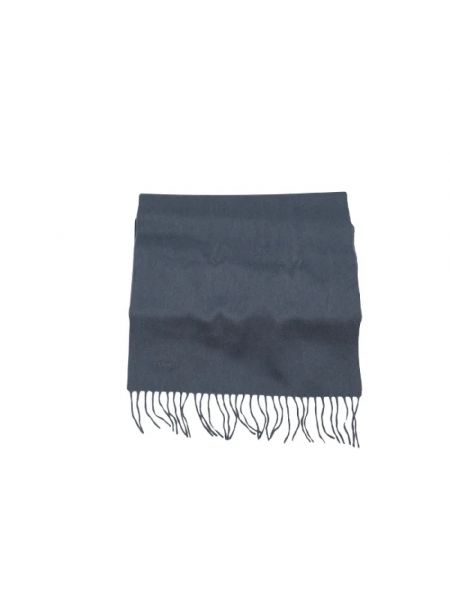 Bufanda de cachemir con estampado de cachemira Hermès Vintage gris