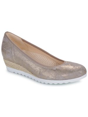 Balerina cipők Gabor ezüstszínű