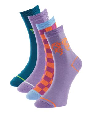 Ponožky Trendyol fialová