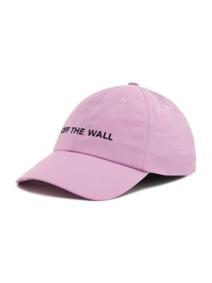 Nailoninis nailoninis kepurė su snapeliu Vans rožinė