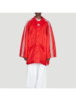 Płaszcz Adidas czerwony
