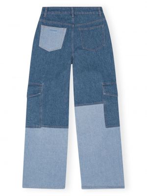 Jeans ausgestellt Ganni blau