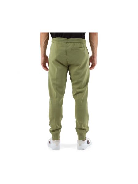 Pantalones de chándal de algodón con estampado Calvin Klein Jeans verde