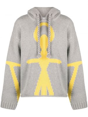 Hoodie Jw Anderson grå